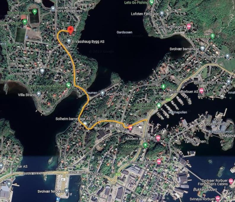 Hytte I Svolvær Extérieur photo